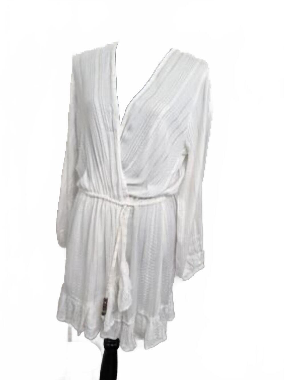 Blue Island White cover up dress
